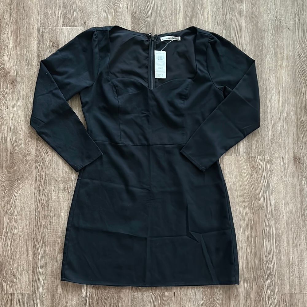 Abercrombie & Fitch Sweetheart Slim Mini Dress